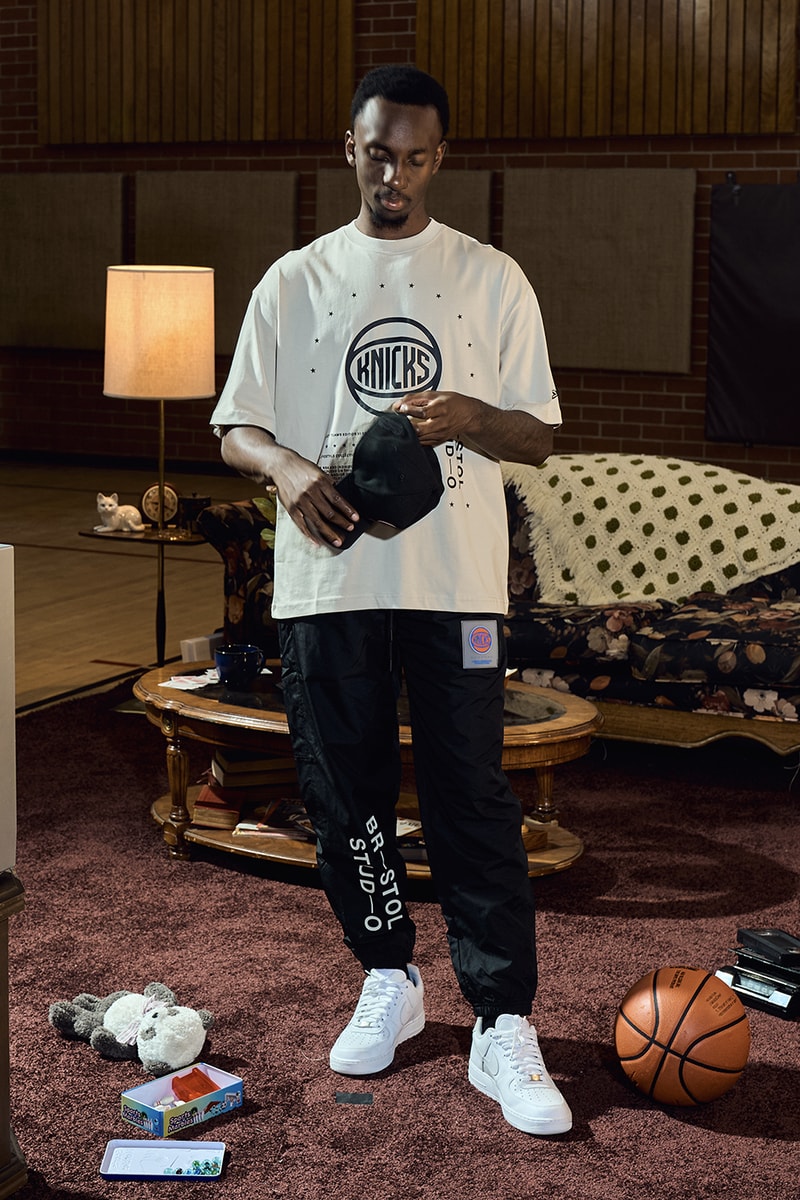 Bristol Studio Teams up With the NBA Collaboration Capsule los angeles lakers boston celtics chicago bulls san antonio spurs golden state warriors miami heat new york knicks