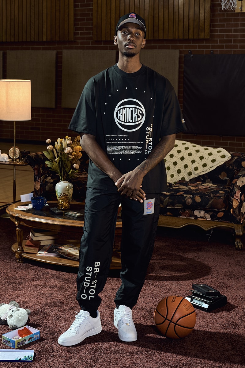 Bristol Studio Teams up With the NBA Collaboration Capsule los angeles lakers boston celtics chicago bulls san antonio spurs golden state warriors miami heat new york knicks