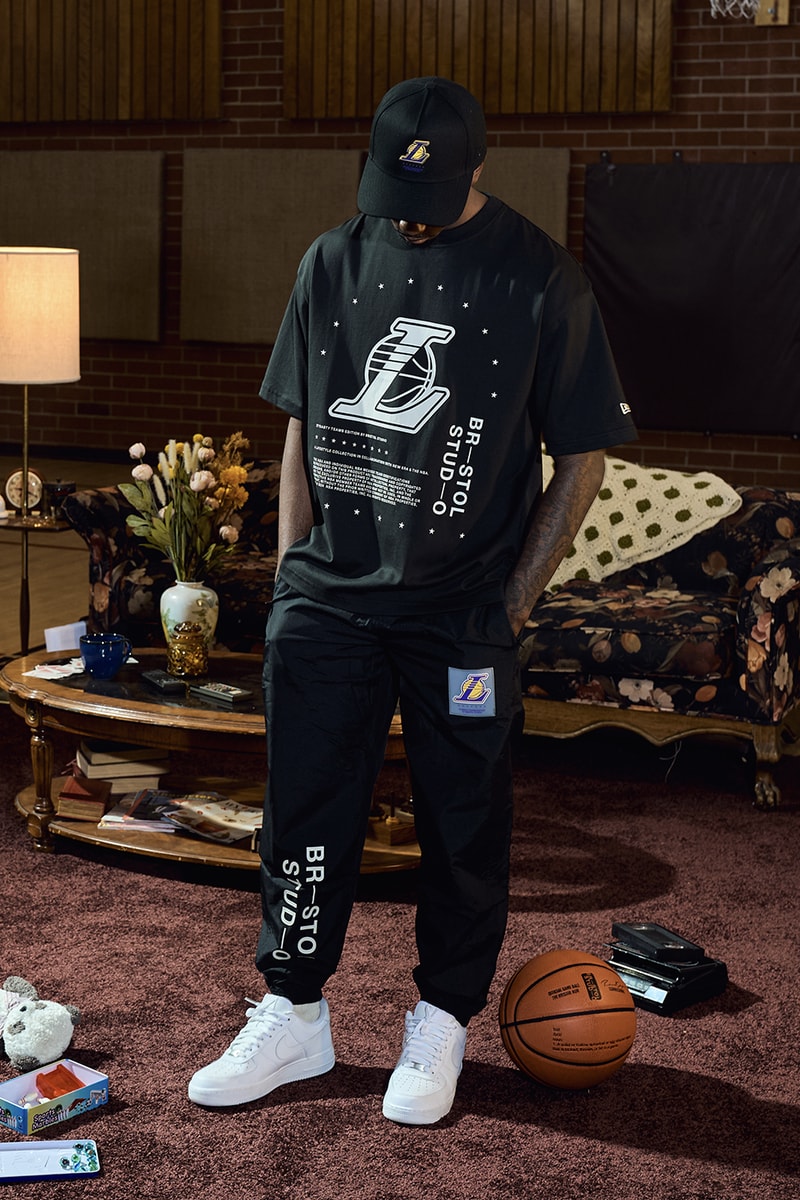 Bristol Studio Teams up With the NBA Collaboration Capsule los angeles lakers boston celtics chicago bulls san antonio spurs golden state warriors miami heat new york knicks