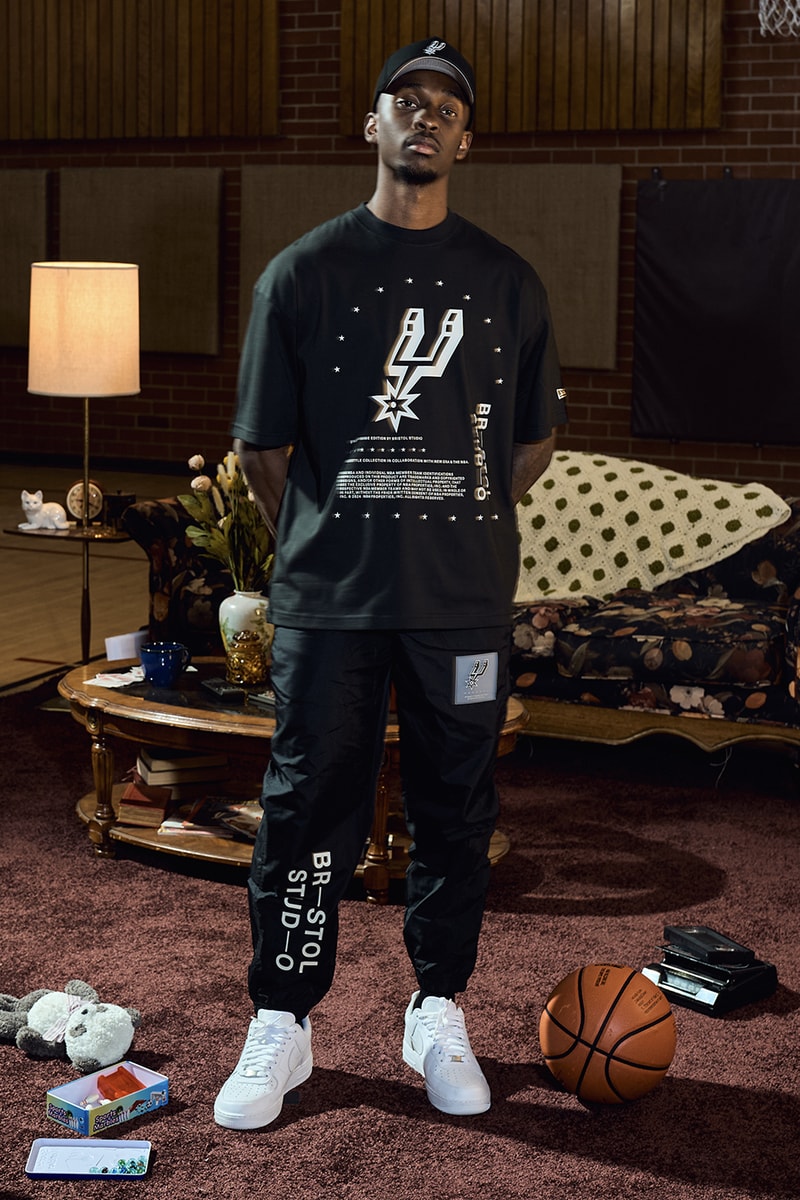 Bristol Studio Teams up With the NBA Collaboration Capsule los angeles lakers boston celtics chicago bulls san antonio spurs golden state warriors miami heat new york knicks