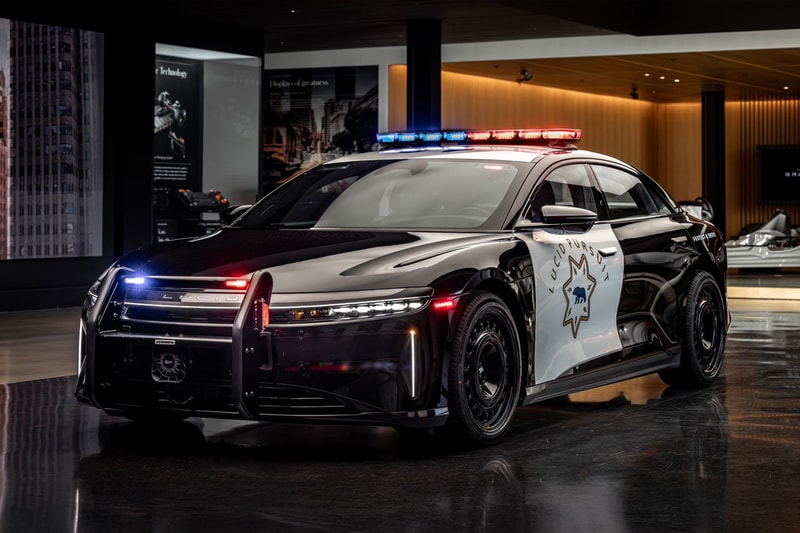 California Highway Patrol Lucid Air Cruiser Info