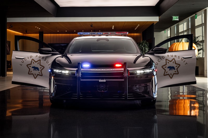 California Highway Patrol Lucid Air Cruiser Info