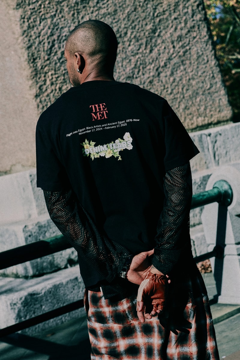 Denim Tears x The Met "Knowbody Nose" Capsule Collection Release Info Images Lookbook