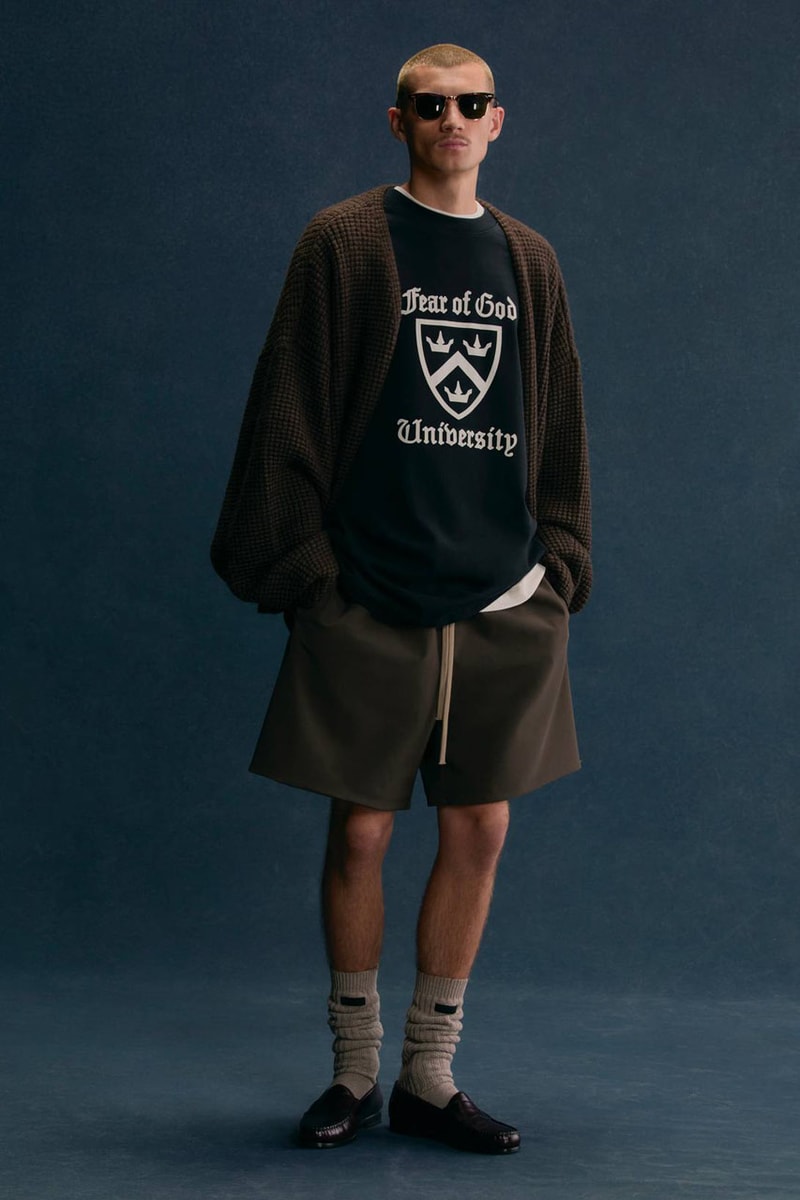 Fear of God Opens Up Its ESSENTIALS Holiday 2024 Lookbook release info collection capsule winter fall collegiate price