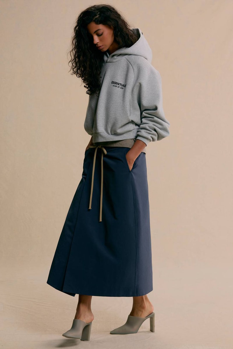 Fear of God Opens Up Its ESSENTIALS Holiday 2024 Lookbook release info collection capsule winter fall collegiate price