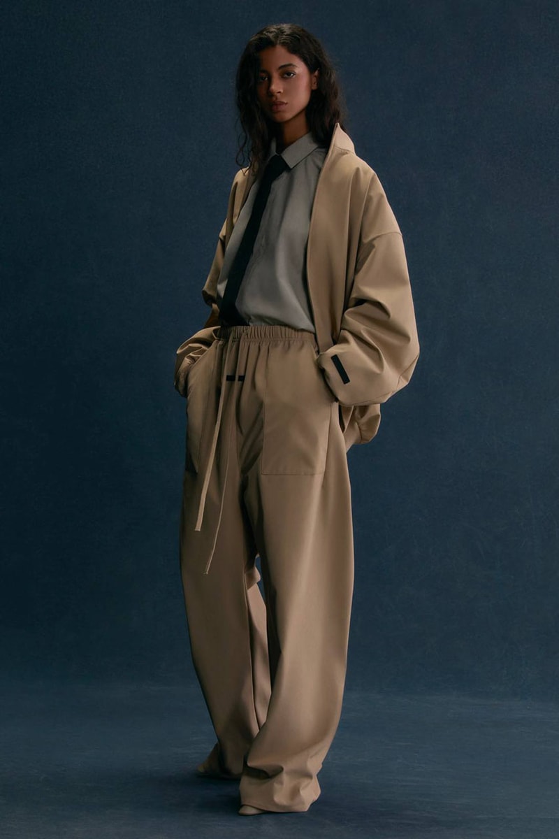Fear of God Opens Up Its ESSENTIALS Holiday 2024 Lookbook release info collection capsule winter fall collegiate price