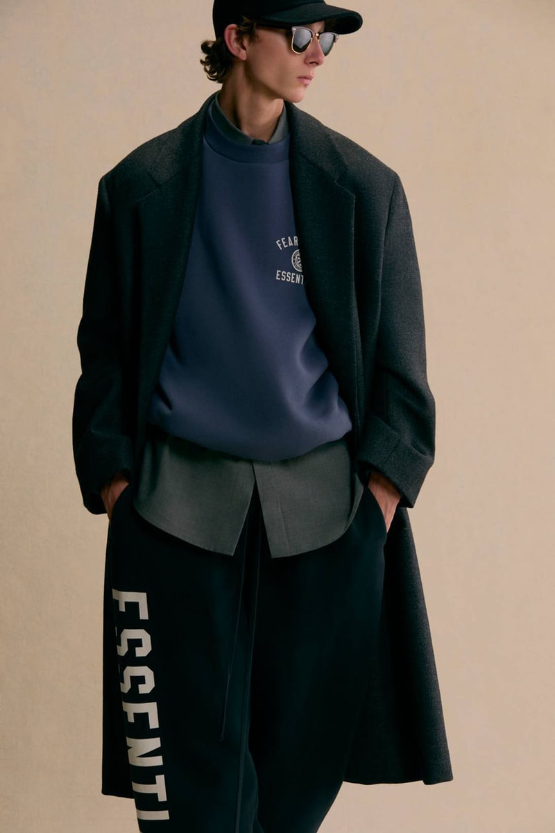 Fear of God Opens Up Its ESSENTIALS Holiday 2024 Lookbook release info collection capsule winter fall collegiate price