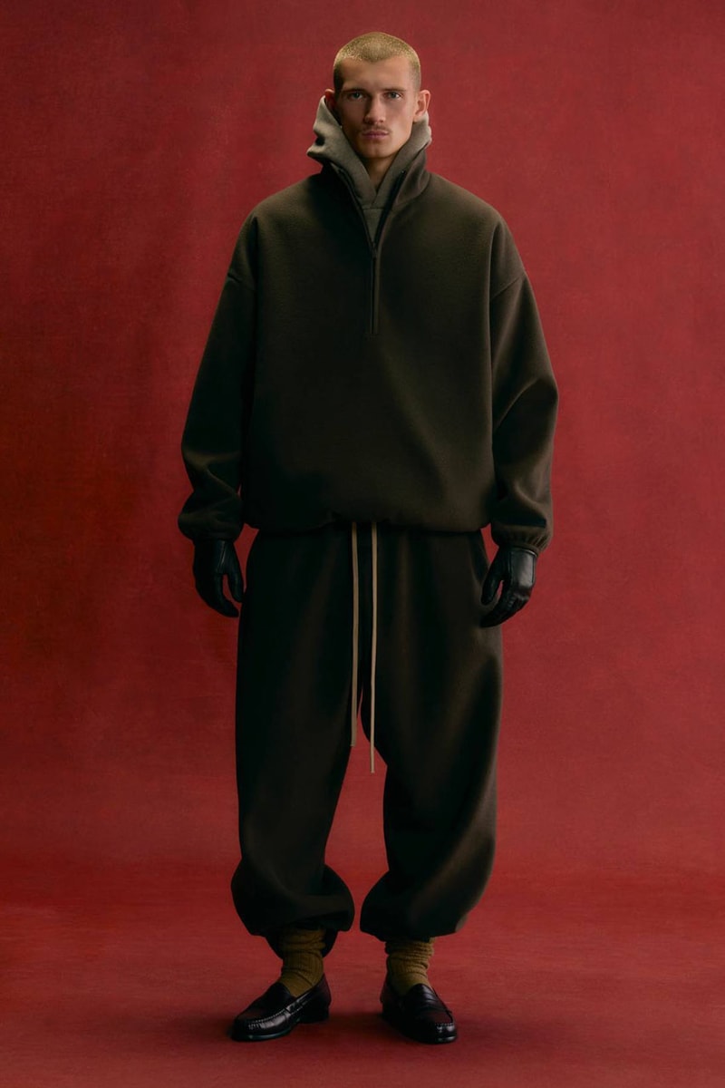 Fear of God Opens Up Its ESSENTIALS Holiday 2024 Lookbook release info collection capsule winter fall collegiate price