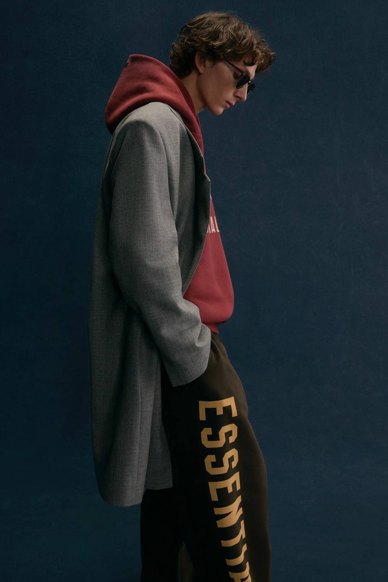 Fear of God Opens Up Its ESSENTIALS Holiday 2024 Lookbook release info collection capsule winter fall collegiate price