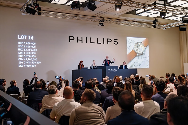 Phillips Second-Highest Sale Total in the History of Watch Auctions 