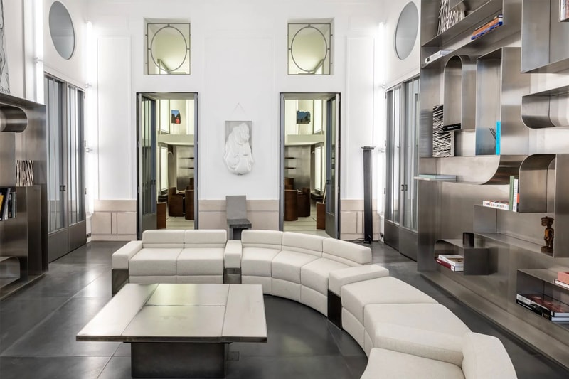 Karl Lagerfeld Renovated Paris Property Carré Des Antiquaires Saint-Germain-des-Prés Paris Info