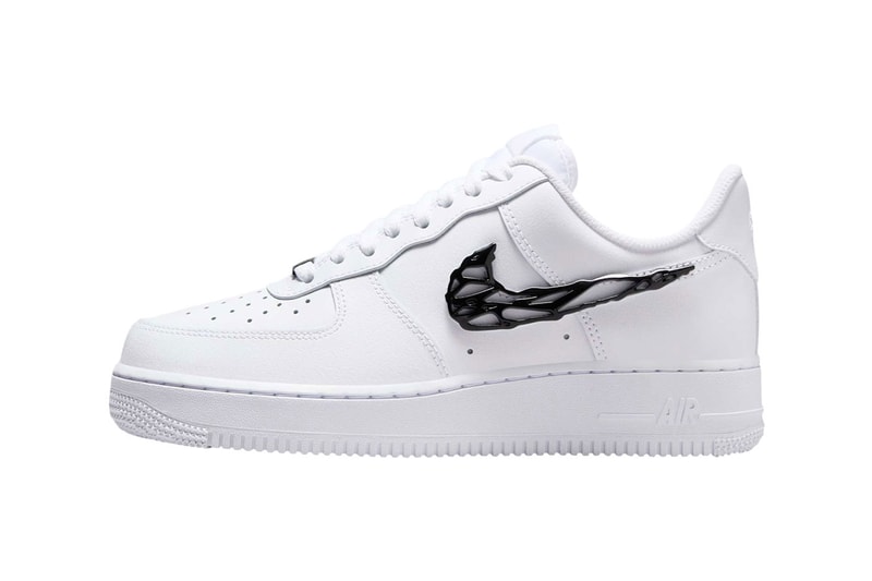 Nike Air Force 1 Low “Liquid Metal Swoosh” IF1686-101 Release Info 