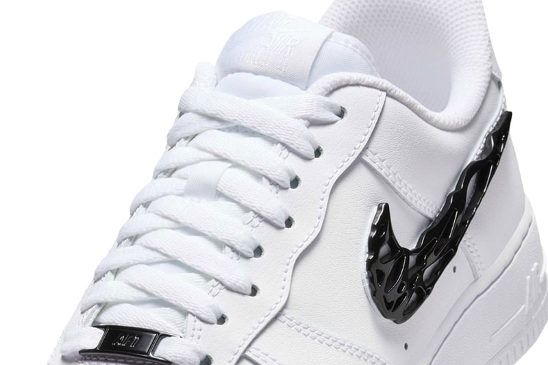 Nike Air Force 1 Low “Liquid Metal Swoosh” IF1686-101 Release Info 