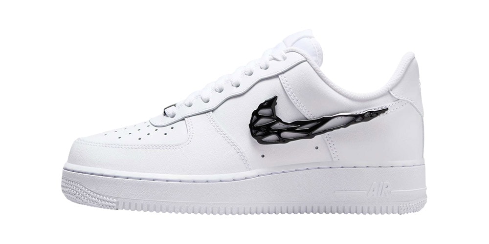 Nike Air Force 1 Low Surfaces in "Liquid Metal Swoosh"
