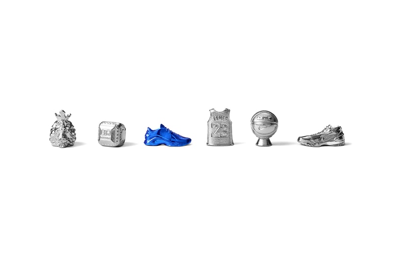 Nike and Hasbro Unveil Exclusive LeBron 22 Monopoly Game Set lebron james sneaker basketball shoes board game