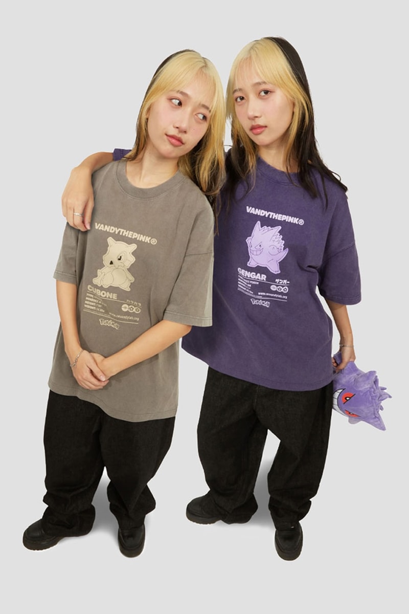 Vandy the Pink Drops Pokémon Apparel Capsule umbreon pikachu charmander mewtwo gengar sun eevee moon eevee charizard