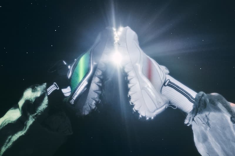 Aries x Salomon Snowclog Collaboration 104875 104785 “Black/Green Gecko/Ftw Silver” “Lunar Rock/Shocking Orange/Ftw Silver” Quicklace™ system All Terrain Contagrip® Release Info