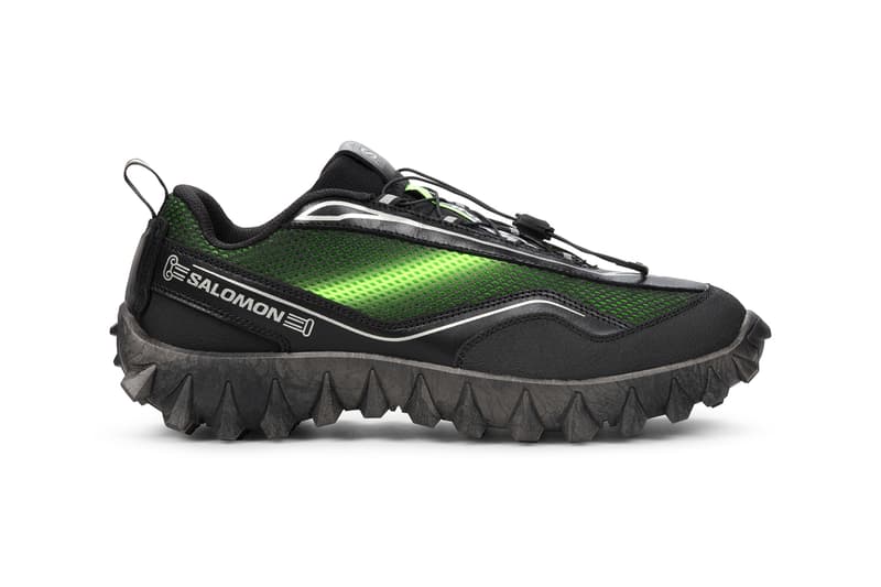 Aries x Salomon Snowclog Collaboration 104875 104785 “Black/Green Gecko/Ftw Silver” “Lunar Rock/Shocking Orange/Ftw Silver” Quicklace™ system All Terrain Contagrip® Release Info