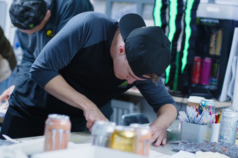 Monster Energy london sneaker school workshop athletes will smith vero sandler erik evans jase cooper Ish Bequest