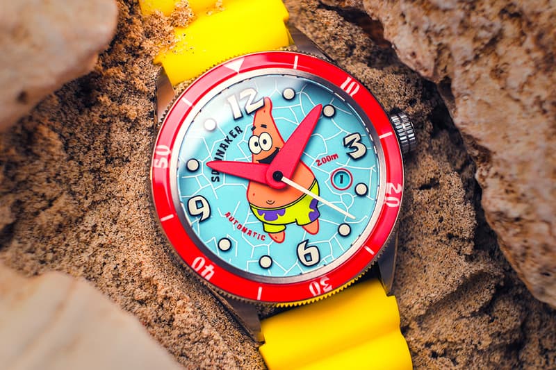 'SpongeBob SquarePants' Spinnaker Cahill Automatic Timekeeper Limited Edition Patrick O' Clock Work Not Work  Release Foghorn alarm clockInfo