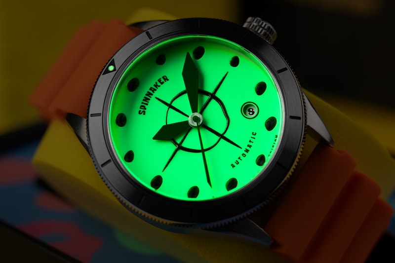 'SpongeBob SquarePants' Spinnaker Cahill Automatic Timekeeper Limited Edition Patrick O' Clock Work Not Work  Release Foghorn alarm clockInfo
