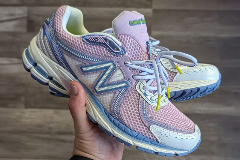 Официальный взгляд на вторую совместную работу Up There New Balance 860v2