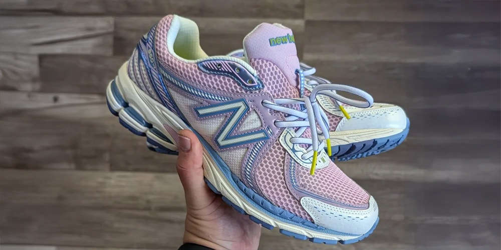 An Official Look at Up There’s Second New Balance 860v2 Collaboration