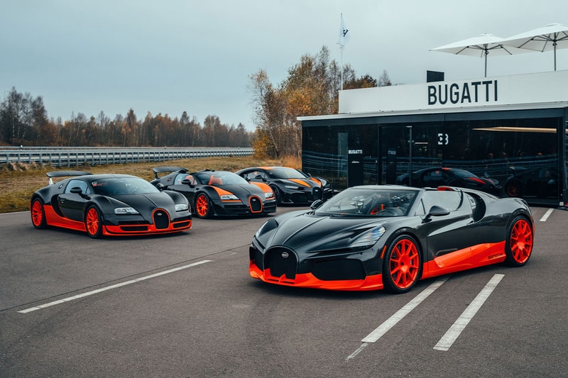 Bugatti W16 Mistral Open Top Speed Record Info