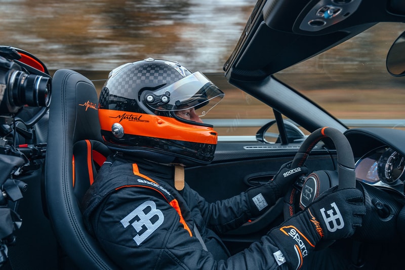 Bugatti W16 Mistral Open Top Speed Record Info