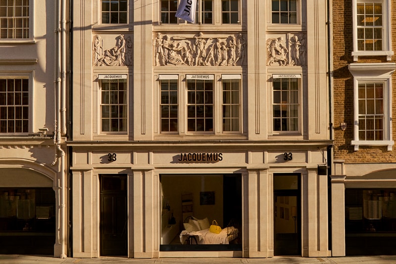 Jacquemus Opens Its First London Boutique simon porte flagship store new bond street art gallery af