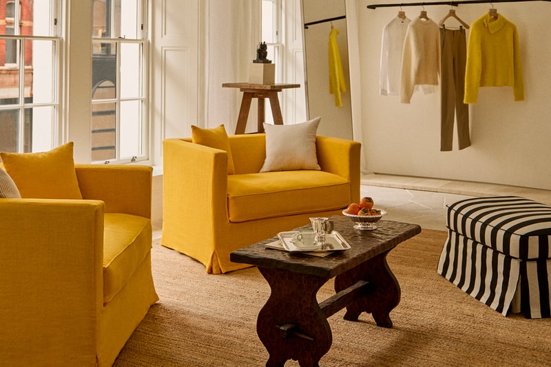 Jacquemus Opens Its First London Boutique simon porte flagship store new bond street art gallery af