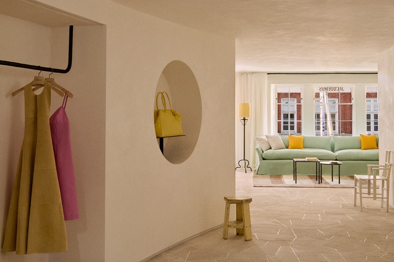 Jacquemus Opens Its First London Boutique simon porte flagship store new bond street art gallery af