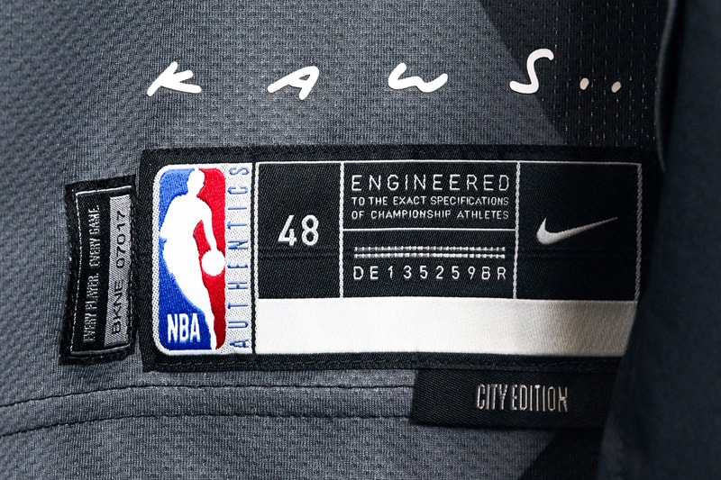 The Brooklyn Nets x KAWS Nike NBA City Edition Uniform