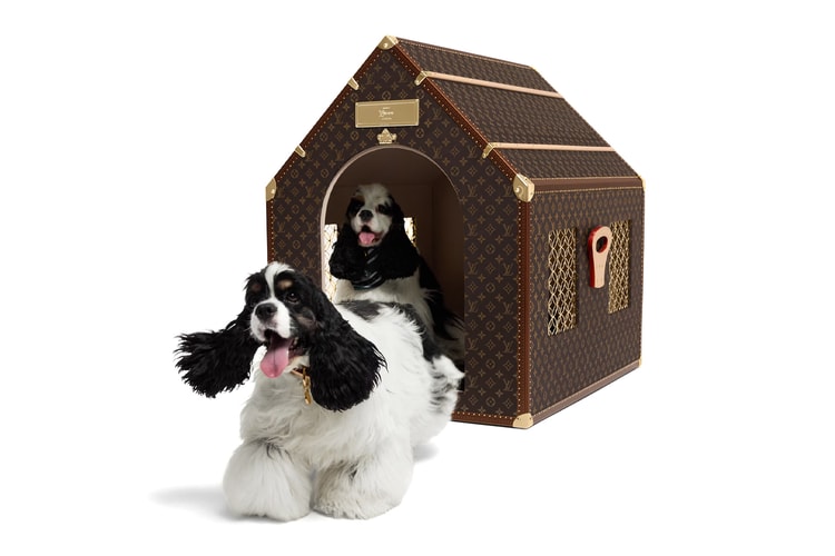 Pharrell Williams Reworks The Louis Vuitton Hardsided Case Into a $60,000 USD Doghouse