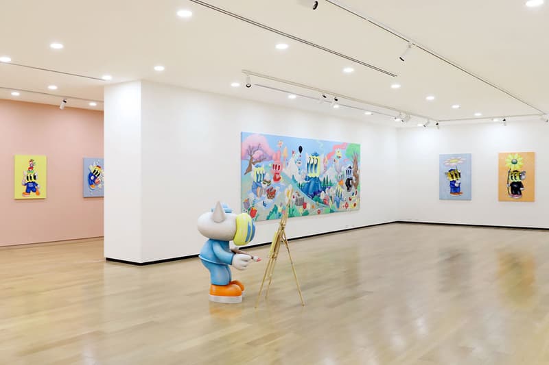 Benzilla Goood Luck Glitter Gaze Tang Contemporary Art Bangkok Solo Exhibition Info