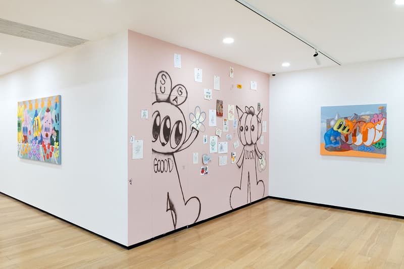 Benzilla Goood Luck Glitter Gaze Tang Contemporary Art Bangkok Solo Exhibition Info