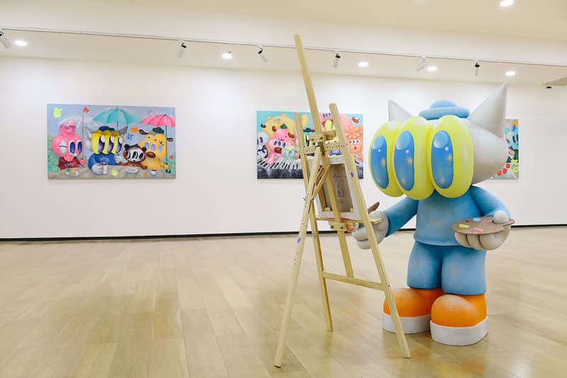 Benzilla Goood Luck Glitter Gaze Tang Contemporary Art Bangkok Solo Exhibition Info