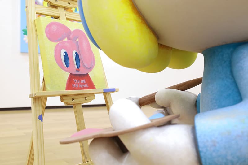Benzilla Goood Luck Glitter Gaze Tang Contemporary Art Bangkok Solo Exhibition Info