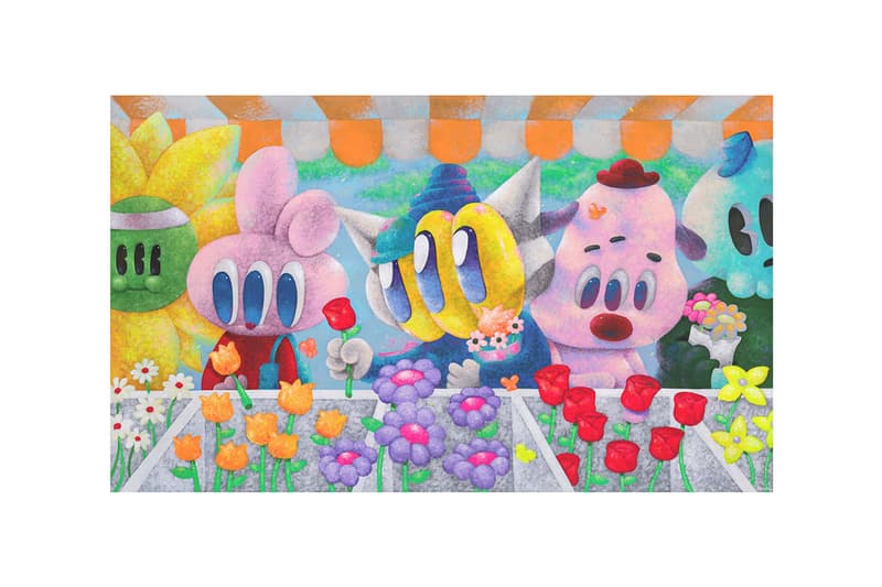 Benzilla Goood Luck Glitter Gaze Tang Contemporary Art Bangkok Solo Exhibition Info