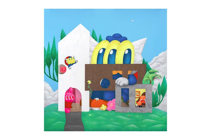 Benzilla Goood Luck Glitter Gaze Tang Contemporary Art Bangkok Solo Exhibition Info