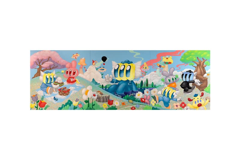 Benzilla Goood Luck Glitter Gaze Tang Contemporary Art Bangkok Solo Exhibition Info
