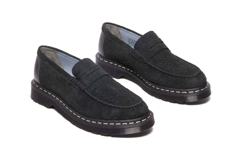 Dr. Martens x NEIGHBORHOOD Collection Penton Hairy Suede Loafer Smiths Smooth Leather Shoe Release Info 