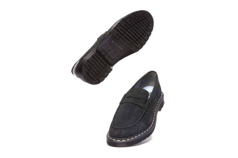 Dr. Martens x NEIGHBORHOOD Collection Penton Hairy Suede Loafer Smiths Smooth Leather Shoe Release Info 