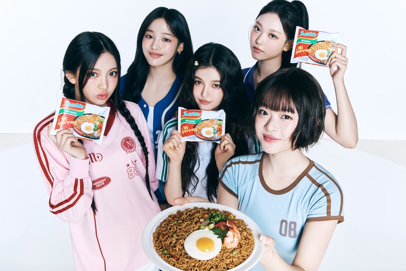Indomie Taps NewJeans as New Global Brand Ambassadors ramen brand indonesia noodles k-pop group female korean pop stars singers
