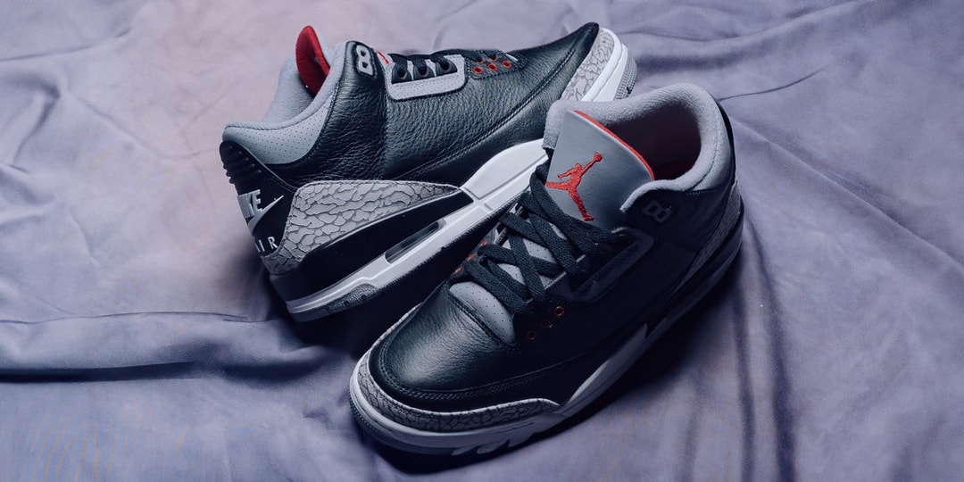 The Air Jordan 3 "Black Cement" Resurfaces in This Week's Best Footwear Drops