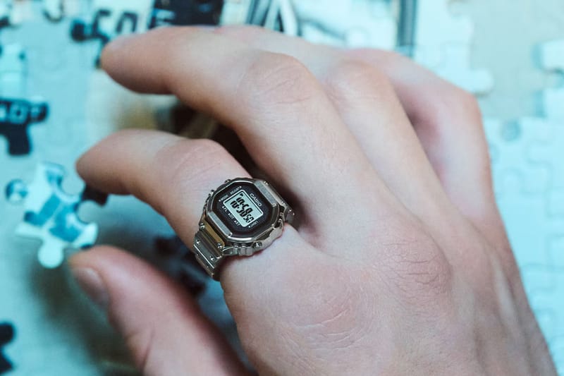 Casio's CRW-001-1JR Ring Watch Will Release This Boxing Day