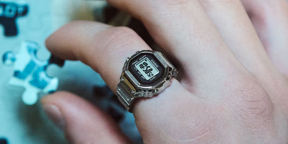 Casio Ring Casio Ring Watch CRW-001-1JR Release Info | Hypebeast