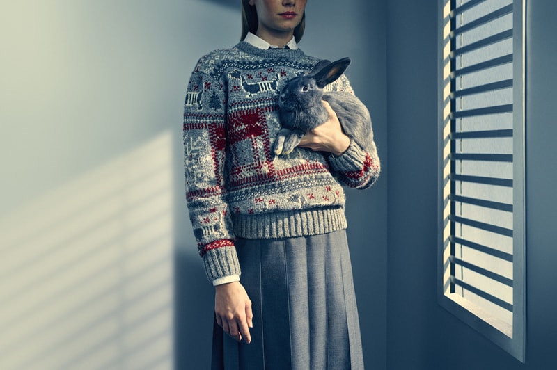 Thom Browne Is Bunny-Hopping Into the Holidays