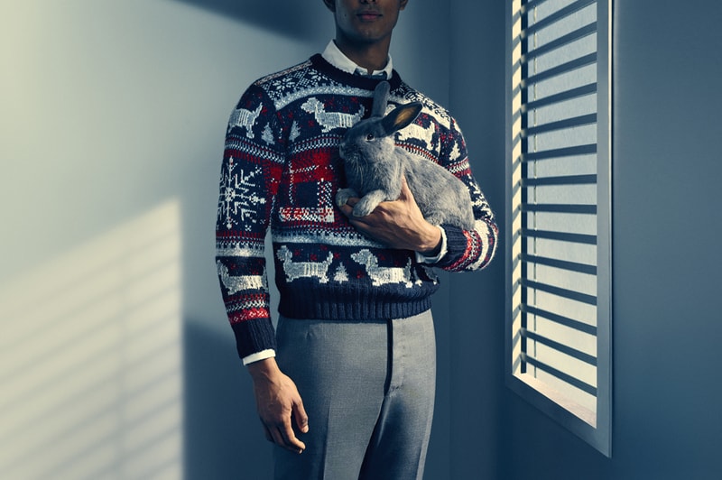 Thom Browne Is Bunny-Hopping Into the Holidays