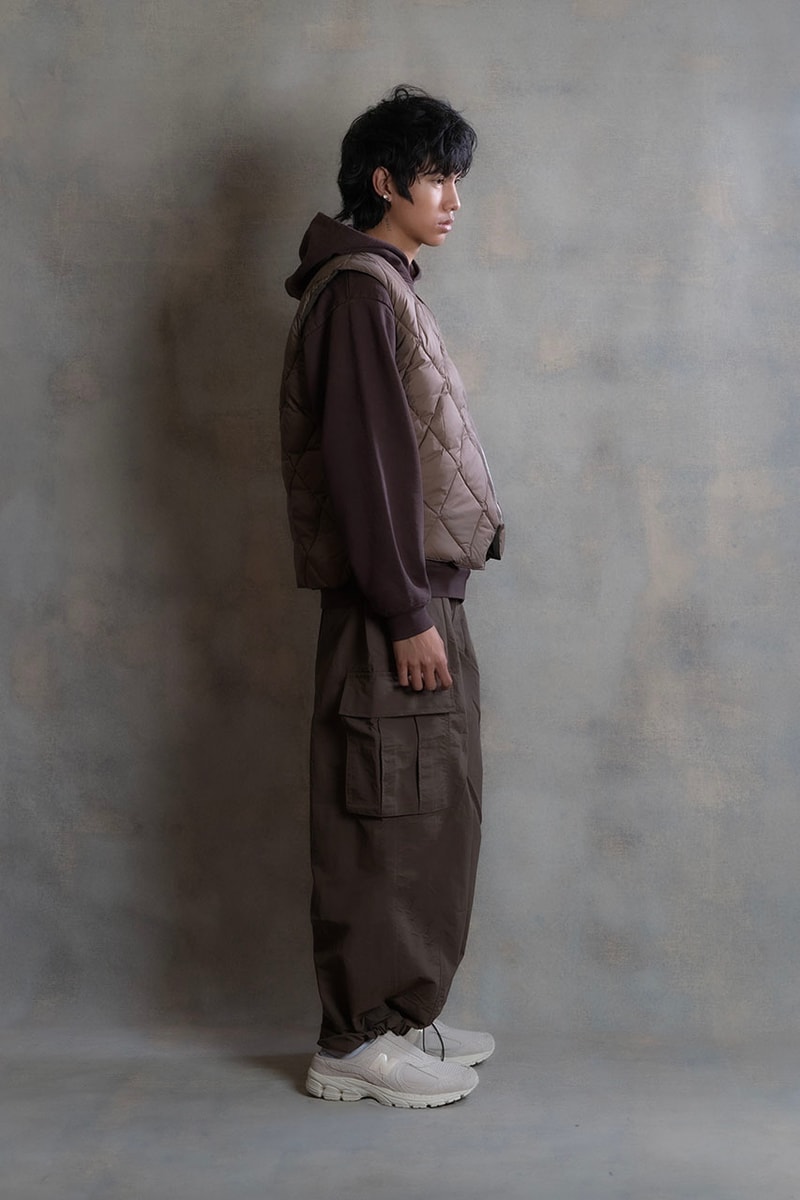 Afield Out Gears Up for Colder Days With FW24 lookbook release info collection drop outerwear fall winter 2024 price vest puffer shell beanie graphic